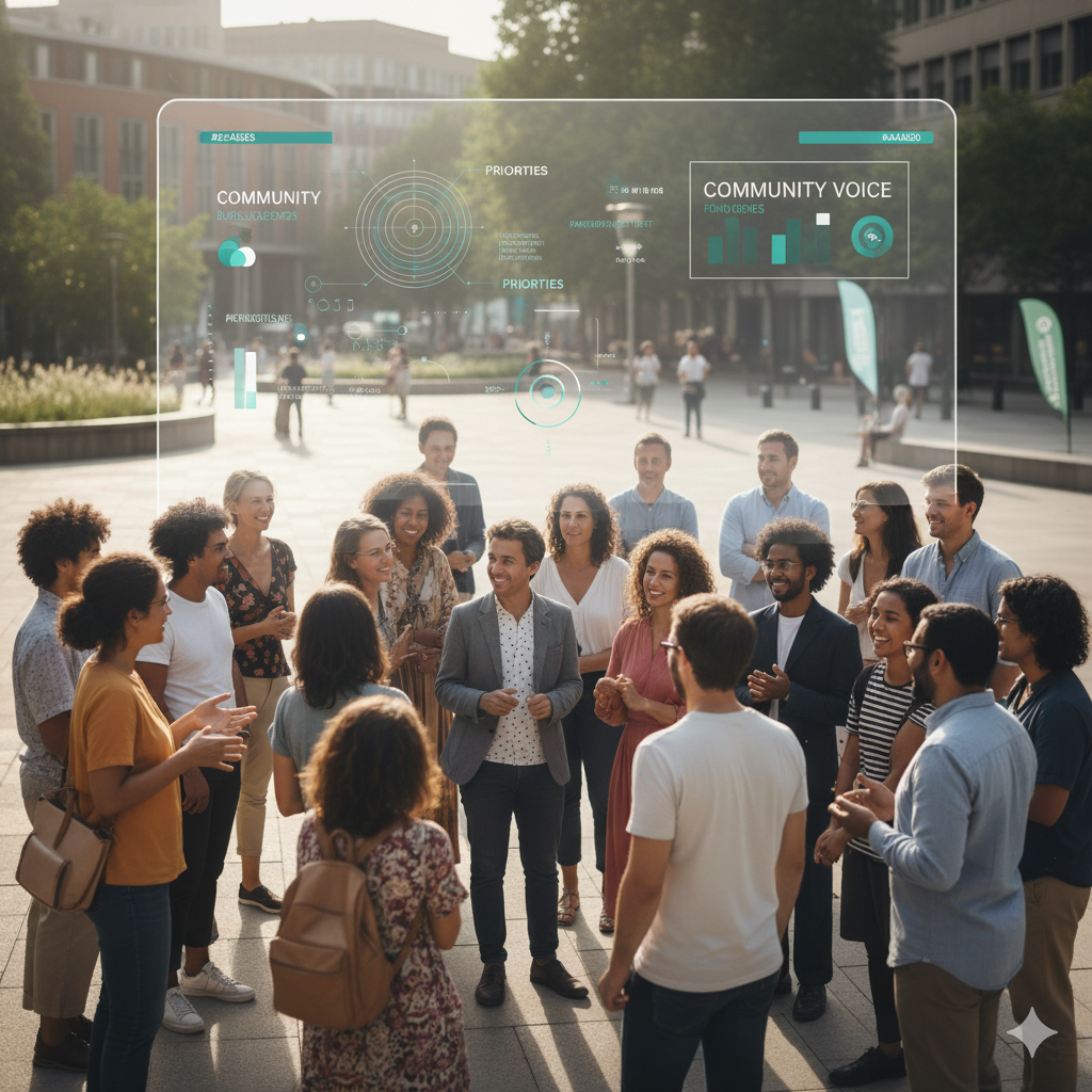 Fourth slide - Voice of Citizen